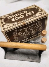 Vintage 3pc Grill & Egg Set With Box picture