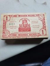 1941 Hot Springs National Park Wooden 