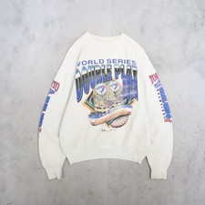 Vintage Toronto Blue Jays Double Play Crewneck Sweatshirt Size Large 90s MLB picture