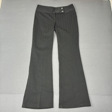 Joe Benbasset  Office Siren Flared Low Rise Trousers Women Size 5R (30x31) Black picture