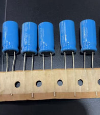 5pcs Nichicon 470uf 35v Radial Electrolytic Capacitors 125°C / Replacing 25v 16v picture
