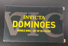 Invicta Dominos Double Nine - Set of 55 Pcs - New/Sealed - picture