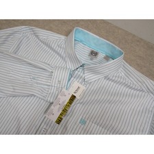 Cinch Mens XXL Striped Western Button Down Shirt Long Sleeve Tencel MTW1106061 picture