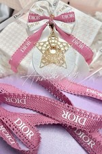 2 Yards of Dior Ribbon 20MM Pink Lace Valentine’s Day RARE Limited Edition RARE picture