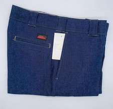 Dickies Men's Original 874 Blue Denim Work Pants Jeans, 38W x 30L picture
