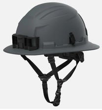 Milwaukee 48-73-1665 BOLT Gray Full Brim Safety Helmet Type 2 Class E picture