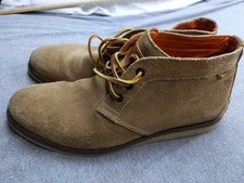 Wolverine 1883 Chukka Boots Mens 10.5 43.5 Brown Suede Crepe Sole Casual picture