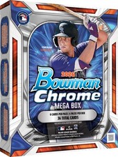2026 BOWMAN CHROME BASEBALL MEGA BOX Brand New Sealed IN HAND SHIP TODAY picture