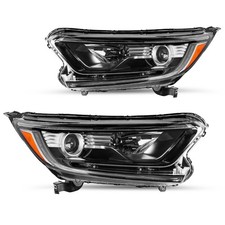 For 2017-2022 Honda CR-V CRV Halogen Projector W/ LED DRL Headlights Pair L+R picture