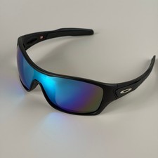 Oakley Turbine Rotor Matte Black Prizm Sapphire Polarized 9307 New With Case picture