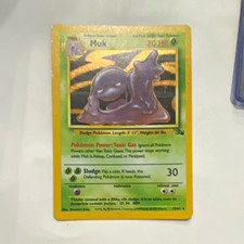 Wizards of the Coast Muk 13/62 Fossil Holo Rare Unlimited English 1999 70 HP picture