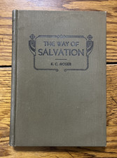 The Way of Salvation by K. C. Moser HC Gospel Advocate 1932 *FIRST ED. picture