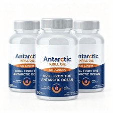 3x Value Pack Besfeel Krill Oil,Upgraded Antarctic Krill Oil 500 mg with Omega-3 picture