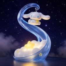 Langbowang Sanrio Characters Natural Spirit Light Up Figure - Cinnamoroll picture