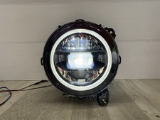 OEM 2023-2025 Jeep Wrangler Gladiator Passenger RH LED Headlight Black Trim (15) picture