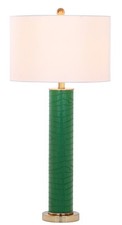SAFAVIEH Lighting Collection – Set of 2 Ollie Modern Contemporary Dark Gre picture