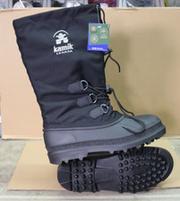 Kamik Canada Canuck Waterproof Insulated Snow Boots Black US Mens Size 9 picture