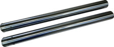 Drag Specialties Hard Chrome 49mm Replacement Fork Tubes 2017-23 Harley Touring picture