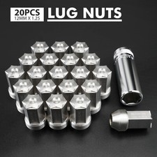 NiceCNC 20PCS 12mmX1.25 Wheel Lug Nuts For Nissan 370Z 300ZX 350Z Altima Maxima picture