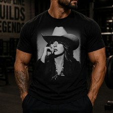 Ella Langley Vintage Cowgirl Portrait Country Music Fan Tee picture