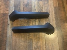 2006-2010 HUMMER H3 Front A Pillar left and right Windshield Molding Trim Black picture