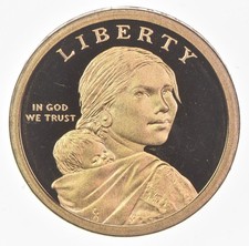 2012-S Sacagawea $1 Proof Trade Routes Gold Dollar picture