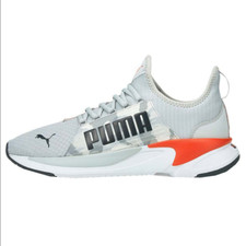 PUMA MENS GREY TENNIS SHOE SOFTRIDE PREMIER SLIP-ON 376661 02 picture