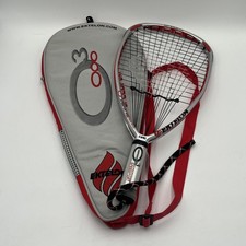 Ektelon O3 Red Speedport Racquetball Racquet W/ Case DPR Power 3400-3700 picture