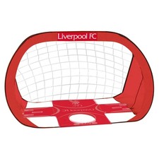 New Hy-Pro Liverpool FC Pop Up Soccer Goal 2 in 1 Target Net Portable Carry Bag picture