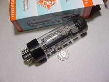 TELEFUNKEN EL 34 6CA7 TUBE Germany-made tested strong *** picture