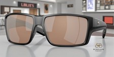 COSTA DEL MAR 6S9080 03 ReeftPro Black Copper Silver Mir 63 mm Men's Sunglasses picture