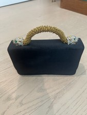 Vintage Kenneth Lane for Rosenfeld Rare 1960s Evening Purse with Panther Handle picture