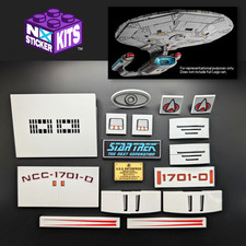 NO-STICKER KIT for Lego Star Trek: Enterprise NCC-1701-D ( #10356) picture