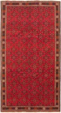 Traditional Vintage Hand-Knotted Area Rug 5'1
