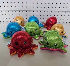 Lot Of 8 Goffa Octopus Plush Shiny Sparkle #1 Toy Plush Valentine’s Easter NWT picture