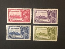 Stamps Canada Newfoundland  Sc226 to Sc229 Extremely Fine Mint Set, see details picture