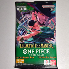 Bandai Namco One Piece Card Game OP-12 Legacy of the Master English Sealed Pack picture