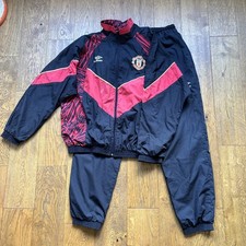 Vintage 1992-94 Manchester United Umbro Tracksuit - size Large picture