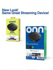 Brand New Onn 4K Streaming Device, Google TV - Ultra HD, 8GB Storage, 2GB picture