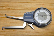 Mitutoyo Deep Jaw Long Reach Internal Dial Caliper. picture