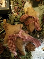 PRIMITIVE HANDMADE GINGERBREAD MEN picture