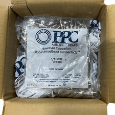 Case Of 1000 PPC BELDEN CF81GHZC Female To Female F-81 Barrel Connectors picture