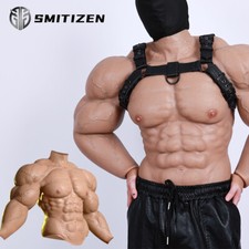 SMITIZEN Mr. Olympi Silicone Muscle Suit With Arms Fake Muscular Belly Cosplay picture