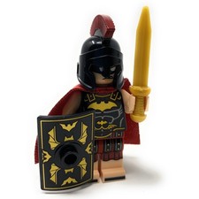 LEGO Baturion Batman Roman Centurion Minifigure coltlbm24 w/ Cape Shield Sword picture