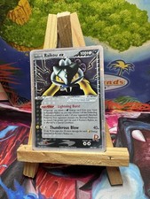 2005 Pokemon EX Deoxys Rocket's Raikou #108/107 * Holo Bleed Error* Excellent* picture