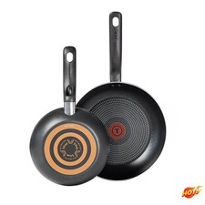 T-Fal Simply Cook Nonstick Frying Pan Set picture
