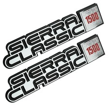 Fender Emblems Fits 1981-1986 Classic Sierra 1500 Badges Reproduction picture