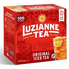 Luzianne Iced Tea Bags, Unsweetened, 400 Tea Bags (4 Boxes of 100 Count... picture