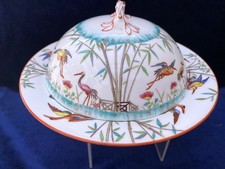 Antique Minton  Aesthetic Movement Christopher Dresser Muffin Dish picture