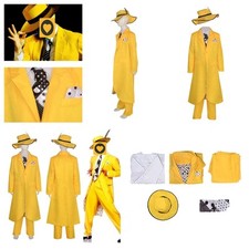 Kids Jim Carrey Stanley Ipkiss Cosplay The 2024 Mask Children Costume fullsuit picture